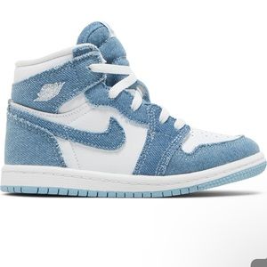 Air Jordan 1 Retro High OG TD 'Denim' Toddler Sz 9